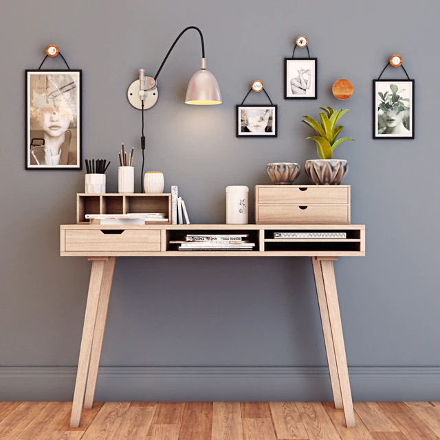 Desktop with decor — Descargar