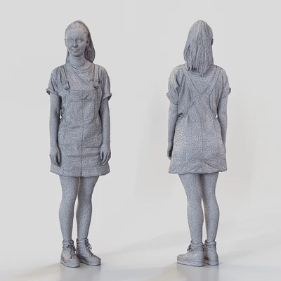 3d scan woman 6 — Ver 3