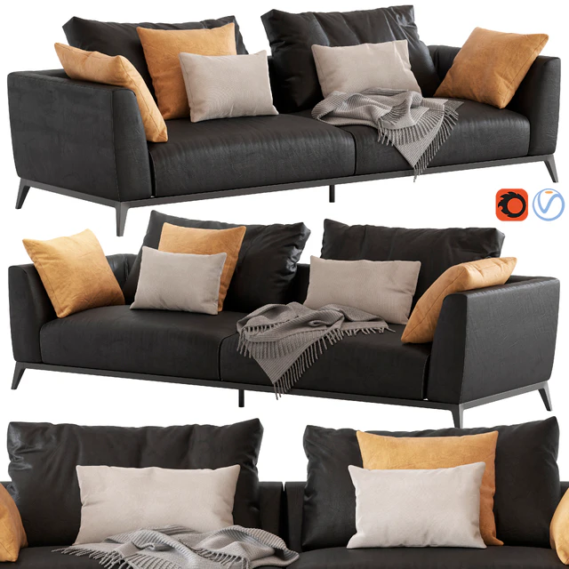 Flou Oliver Sofa type3 — Descargar