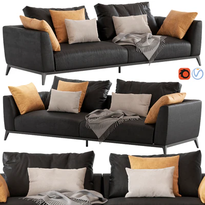 Flou Oliver Sofa type3 — Ver 1