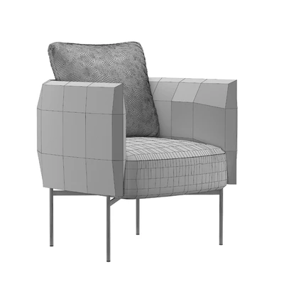Bonnet club chair — Ver 5