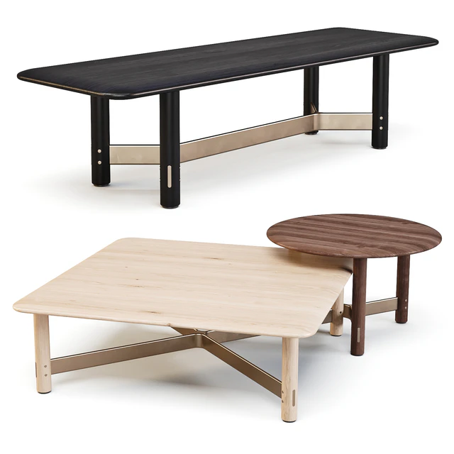 District Eight: Stilt - Coffee Tables Set 02 — Скачать