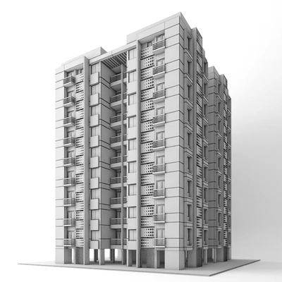 appartment highrise indian — Ver 3