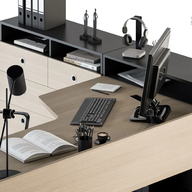 Office Furniture - Manager Set 16 — Скачать