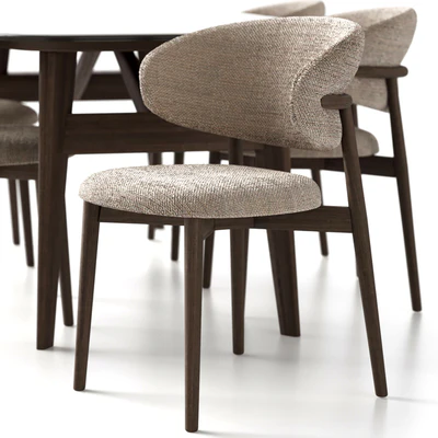 Oleandro chair and Abrey table by Calligaris — Ver 6