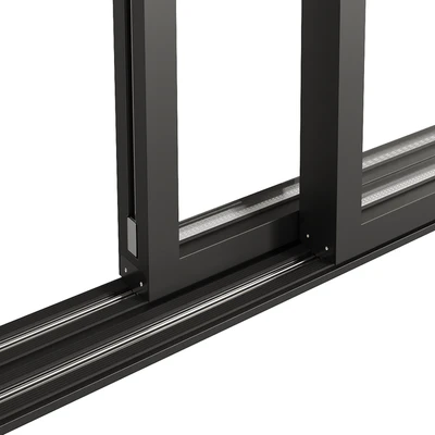 A set of sliding Metal Windows-Doors. — Вид 7