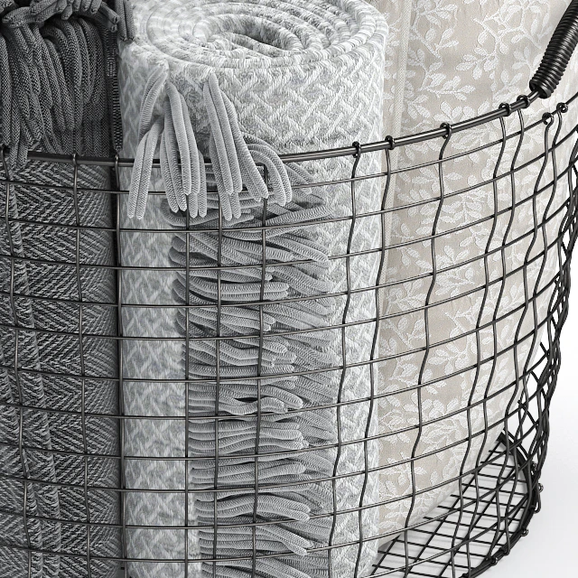 METAL BASKET DECOR 03 — Descargar