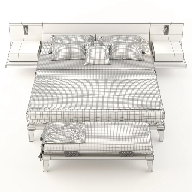 Poliform Bedroom Set — Скачать