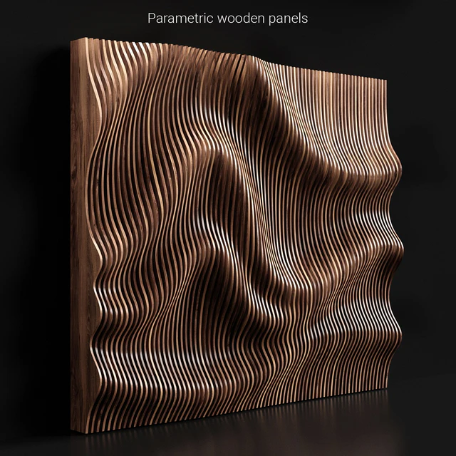 Parametric wooden panels — Скачать