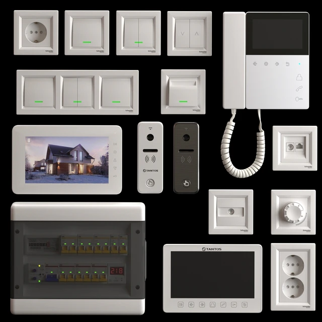 Tantos and Schneider Electric home electronics kit — Descargar