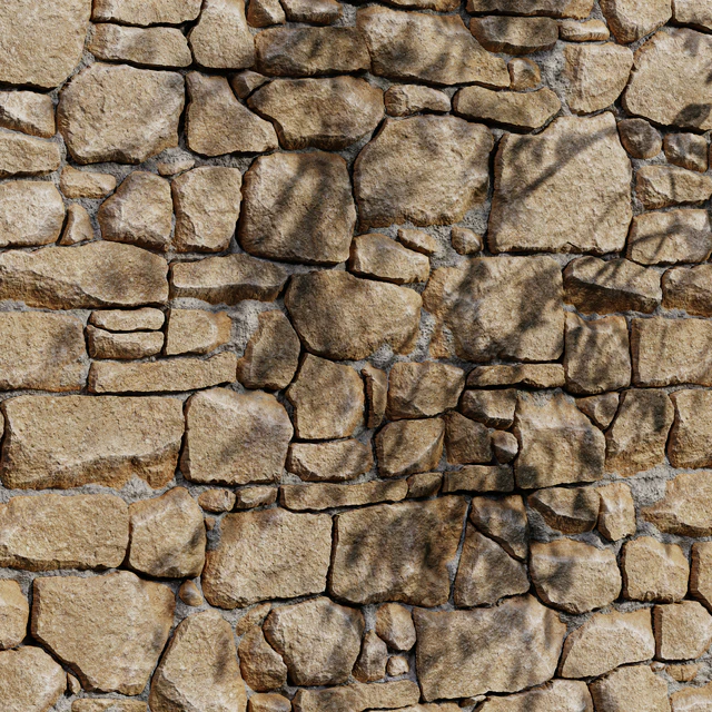 Stone Wall 16 (Seamless) — Скачать