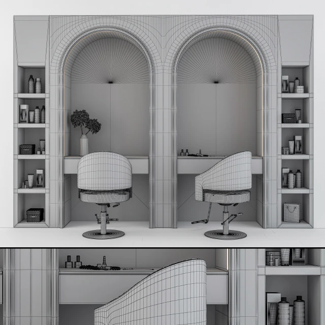 Beauty Salon Barber Shop - Set 02 — Скачать