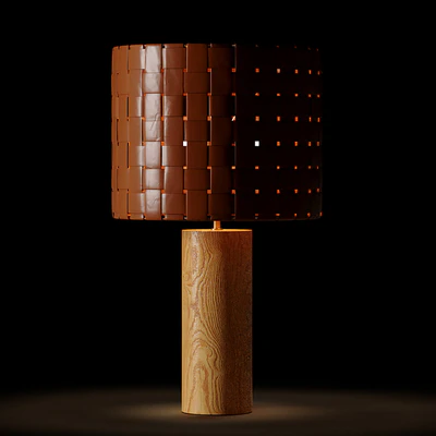 Shinola Parker Wood Table Lamp — Вид 5