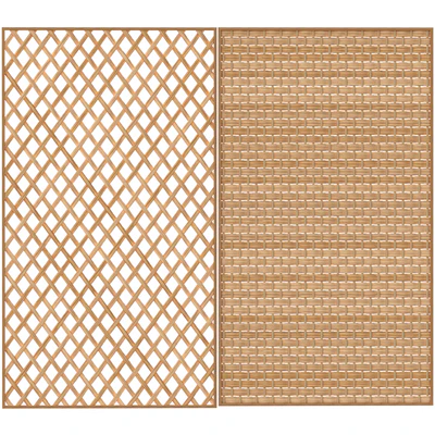 Decorative rattan partition 02 — Ver 3
