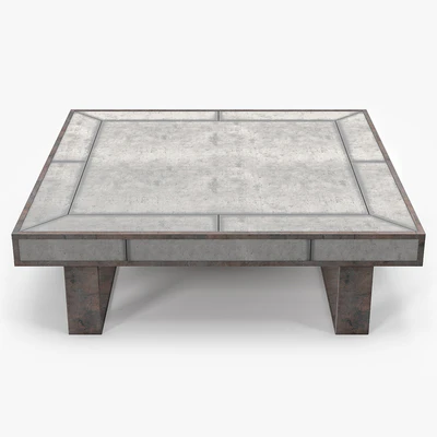 Louise Bradley Antique Mirror Coffee Table — View 3