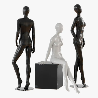 Abstract female mannequin — Ver 3
