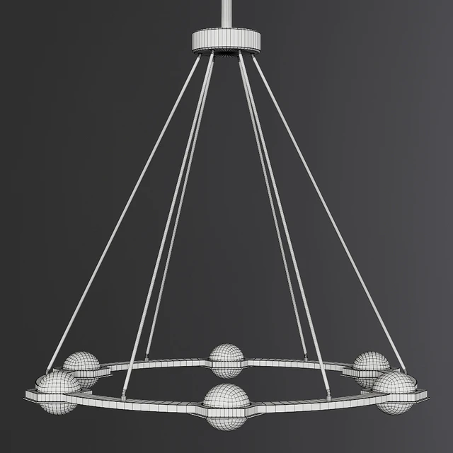 Restoration Hardware ECLATANT ROUND CHANDELIER 36 Black 1 — Descargar
