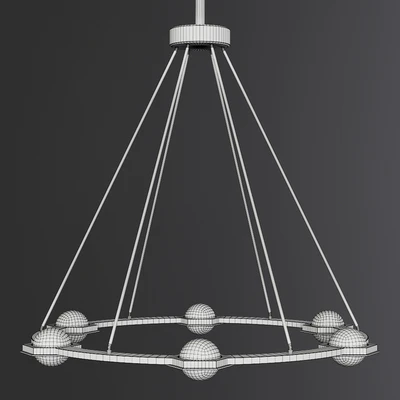 Restoration Hardware ECLATANT ROUND CHANDELIER 36 Black 1 — Ver 2