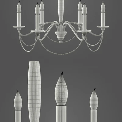 Pottery Barn - Graham Chandelier — Вид 3