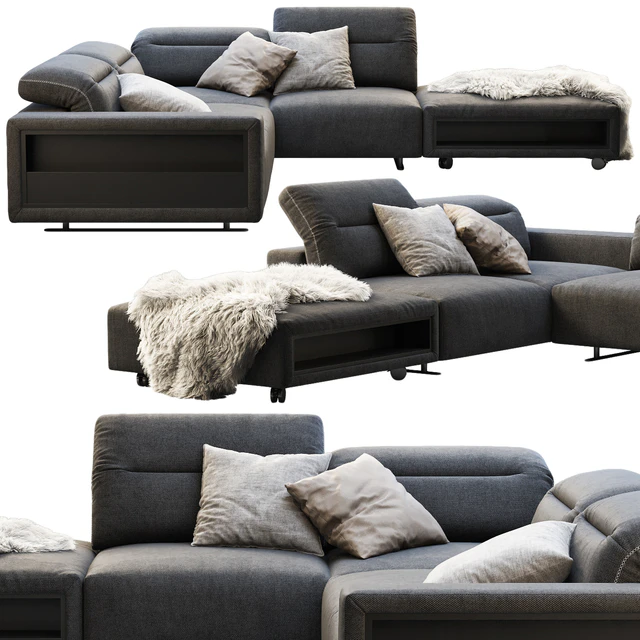 BoConcept Hampton corner sofa with storage — Descargar