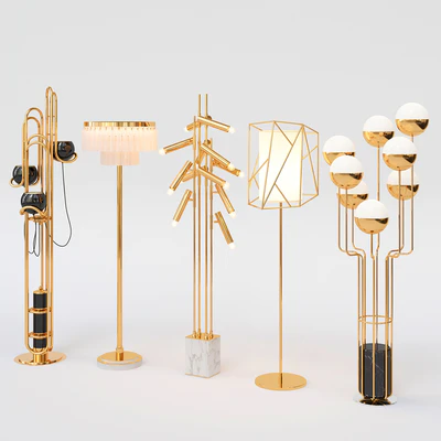 Collection of Floor Lamps — Ver 1