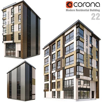 Modern Residential Building 22 — Вид 1