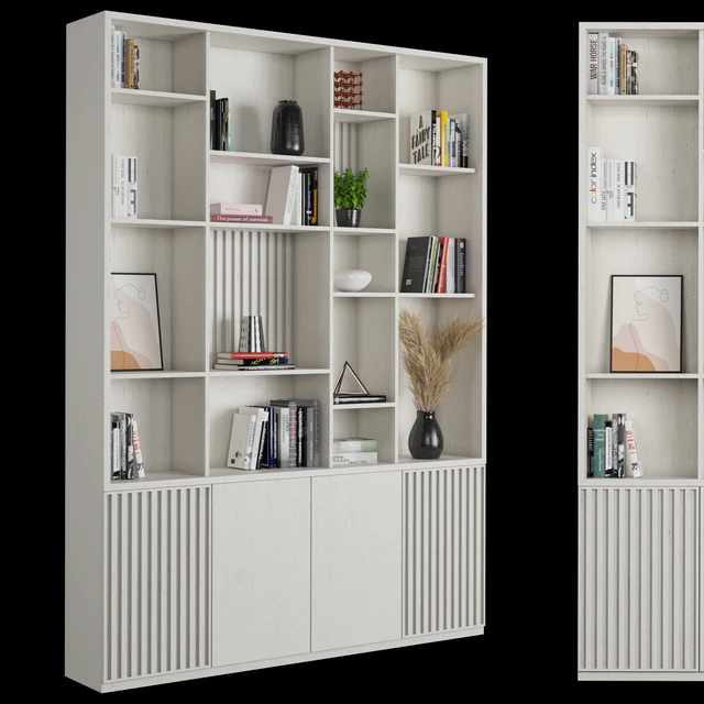 Rack and Bookcase 09 — Descargar