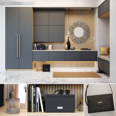 IKEA BESTA hallway 2 — Ver 1