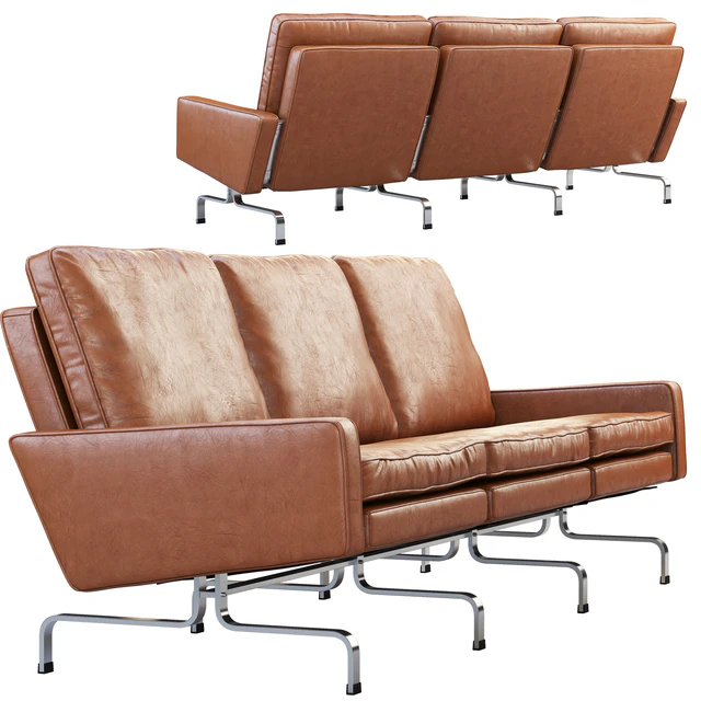 Fritz Hansen PK31 3-seater sofa — Download