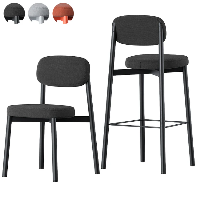 Residence chair by Jean Couvreur — Скачать
