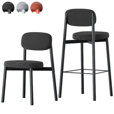Residence chair by Jean Couvreur — Вид 1