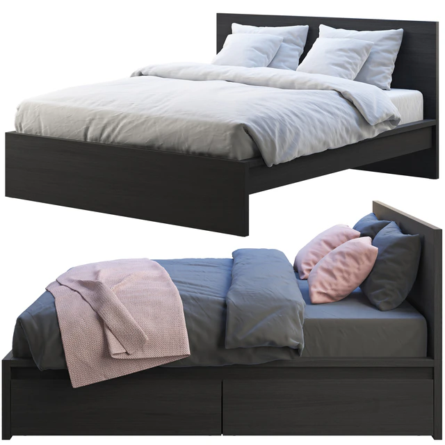 Ikea Malm bed 3 — Скачать