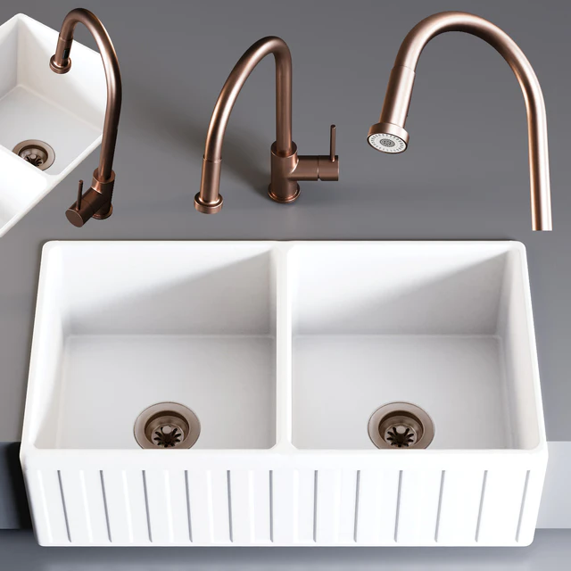 Sink Oldham and Mixer Royden — Descargar