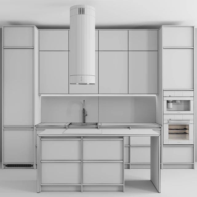 Kitchen №121 "Wood and Sand" — Descargar
