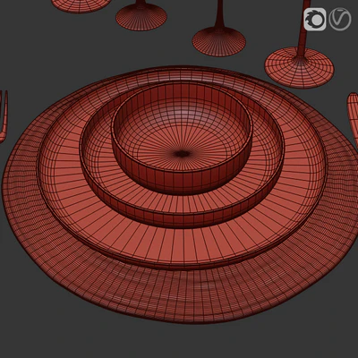 Сервировка стола / Table setting 28 — Вид 4