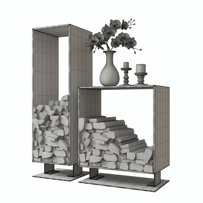 Firewood Storage Rack-set — Ver 2
