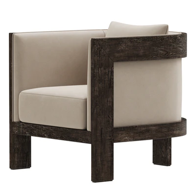 Restoration Hardware Whitby Leather Chair — Вид 5