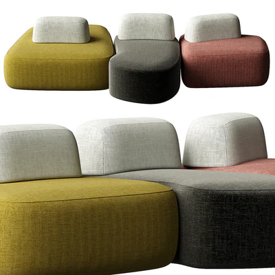 Pebble sofa — Ver 1