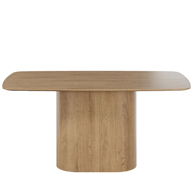 ellipse furniture Dining table Type rectangular 160*90 cm — Descargar