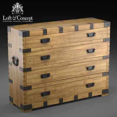 КОМОД VINTAGE ANTIQUE OAK — Вид 1