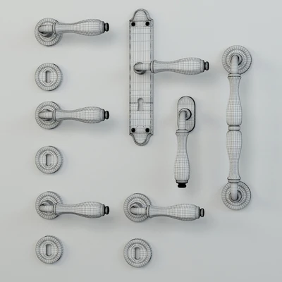 Linea Cali doorknobs erica — Ver 3