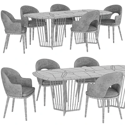 Dinning table Wooddi Alfieri+chair Wooddi Toledo — Вид 3