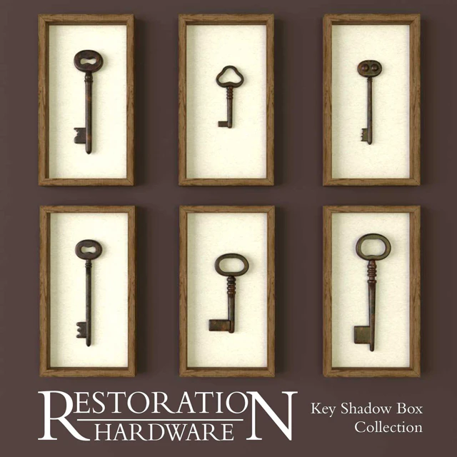 Restoration Hardware, Key Shadow Box Collection — Descargar