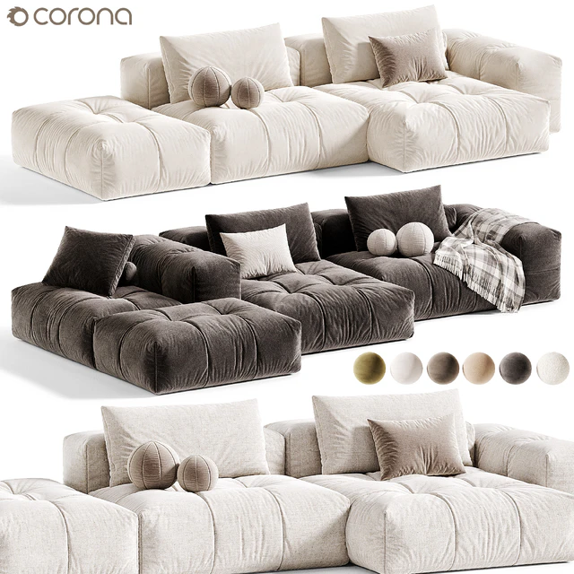 Pixel sofa Saba Italia — Скачать