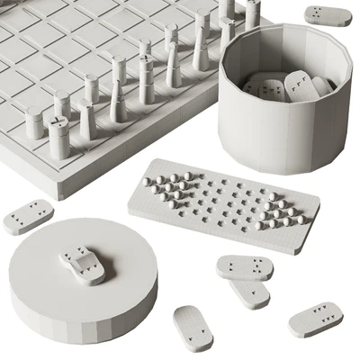 Decor set chess | декоративный набор шахматы — Вид 5