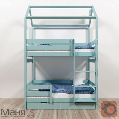 The cot is two-tiered — Ver 3