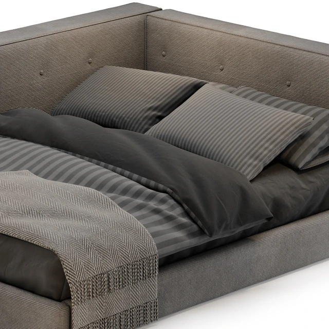 POTTERY BARN Cushy Lounge Platform Corner Bed — Скачать