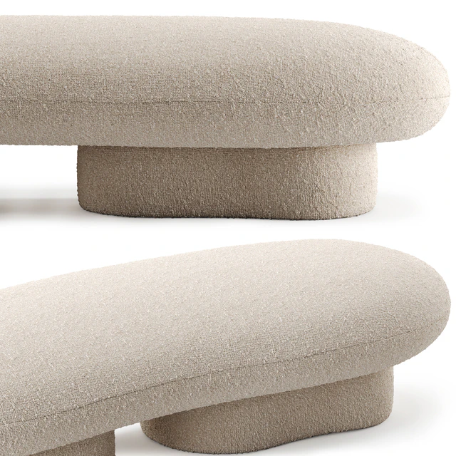 Jami Boucle Bench by Crate & Barrel — Descargar