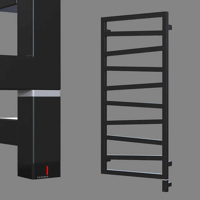 Heated towel rail Terma ZigZag (6 sizes). — Download