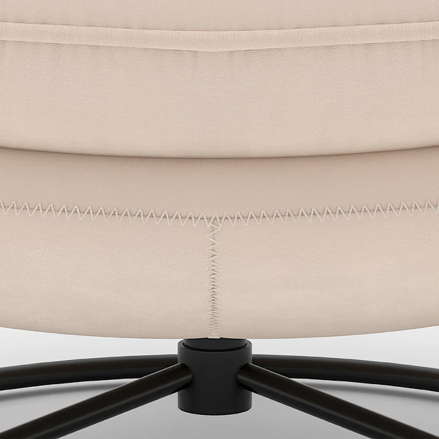 Velvet Swivel Accent Chair with Ottoman Set — Скачать